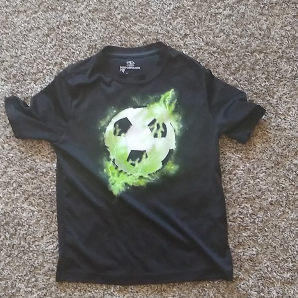 Boys Soccer Ball T Shirt